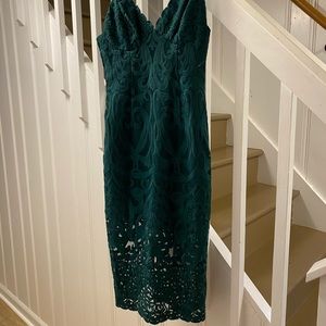 green lace dress lulu’s